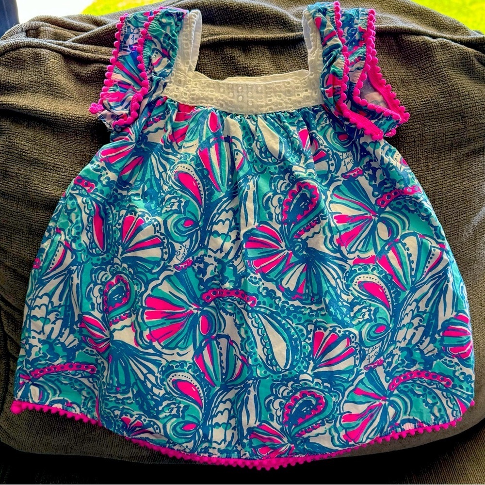 Lilly Pulitzer For Target My Fans Maxi Dress 18m